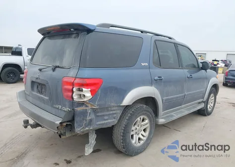 2004 Toyota Sequoia Sr5 V8 из США, поврежденный, VIN 5TDBT44A24S208300